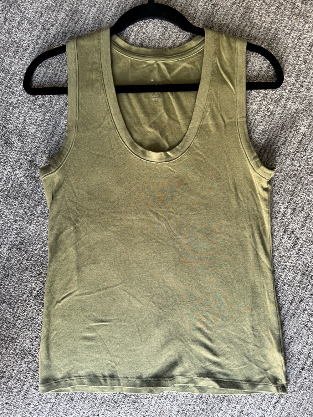 Women's Olive Green Tank Top